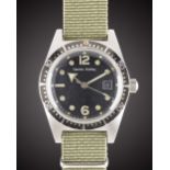 A GENTLEMAN'S STAINLESS STEEL SMITHS ASTRAL "SKIN DIVER" WRIST WATCH CIRCA 1969, REF. CM4501 WITH