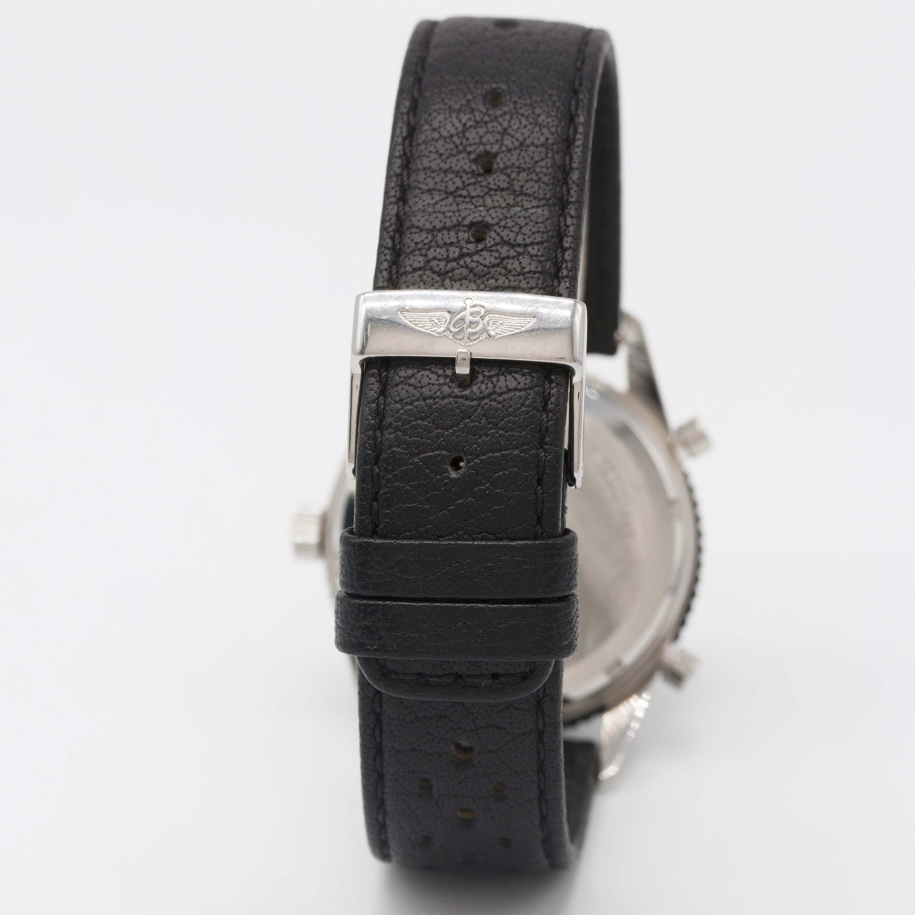 A RARE GENTLEMAN'S STAINLESS STEEL BREITLING CHRONO-MATIC CHRONOGRAPH WRIST WATCH CIRCA 1977, REF. - Image 7 of 12