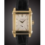 A FINE GENTLEMAN'S 18K SOLID YELLOW GOLD PATEK PHILIPPE GONDOLO WRIST WATCH DATED 2005, REF. 5111J-