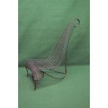 Welded steel Dubreuil Spine chair