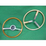 Two steering wheels,