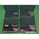 Four incomplete Jaguar tool sets