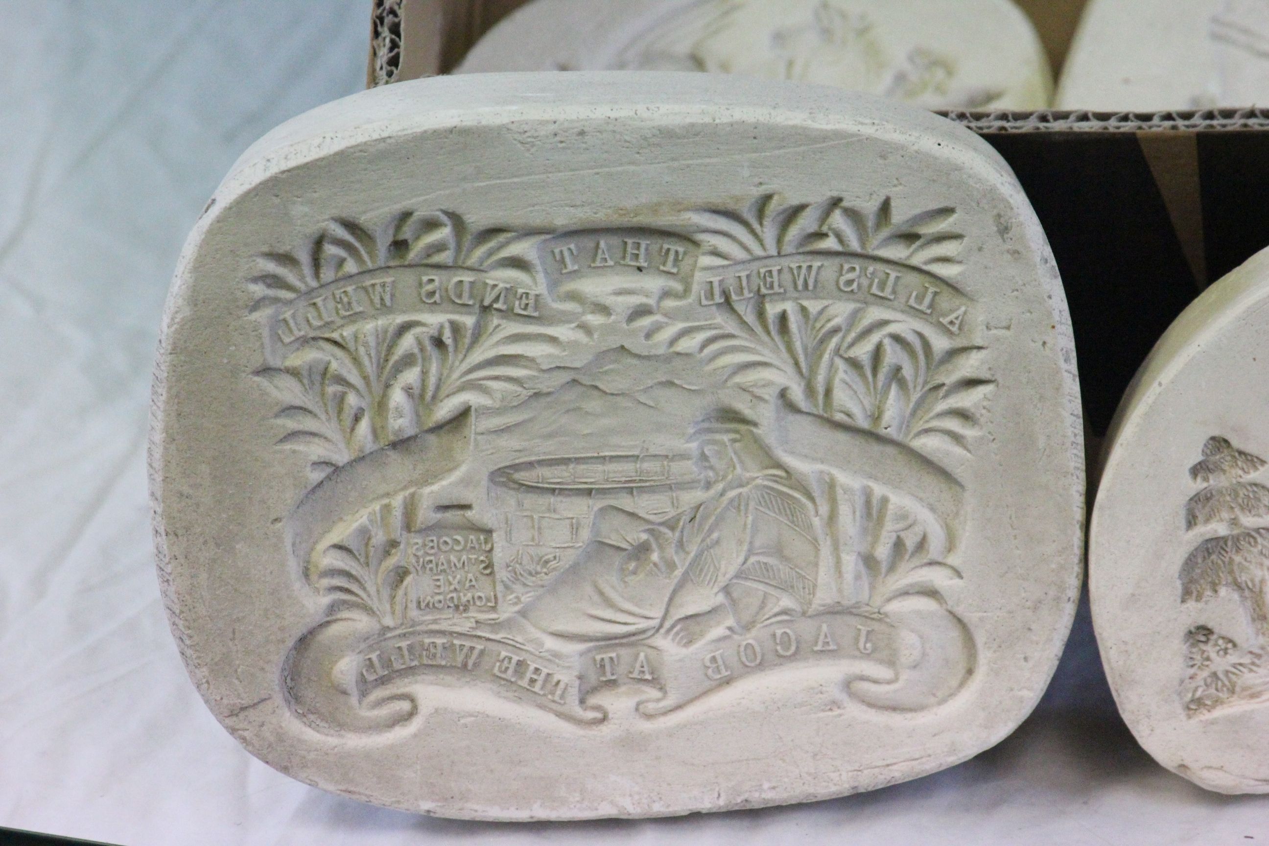 Collection of vintage Plaster Molds - Image 2 of 2