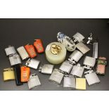 Box of vintage lighters