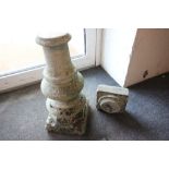 Small stone Column