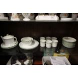 Foley China teaset with swagged pattern