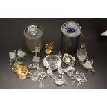 Collection of small Crystal animals etc to include Swarovski