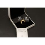 Boxed Swarovski Crystal ring with certificate
