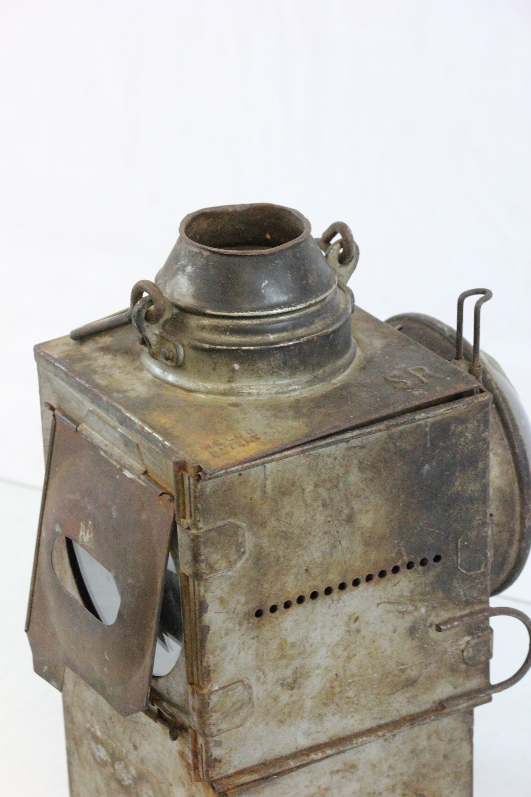 Antique French SR Railways Lamp - Image 2 of 3