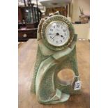 Cornish resin Troika style clock