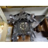 A vintage Black forest cuckoo clock