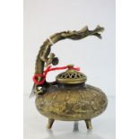 Chinese incense burner with dragon