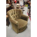 Early 20th century Small Buttonback Armchair