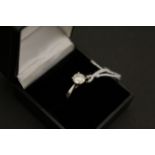 Approximately 1.2ct Diamond Solitaire & 18k Gold ring
