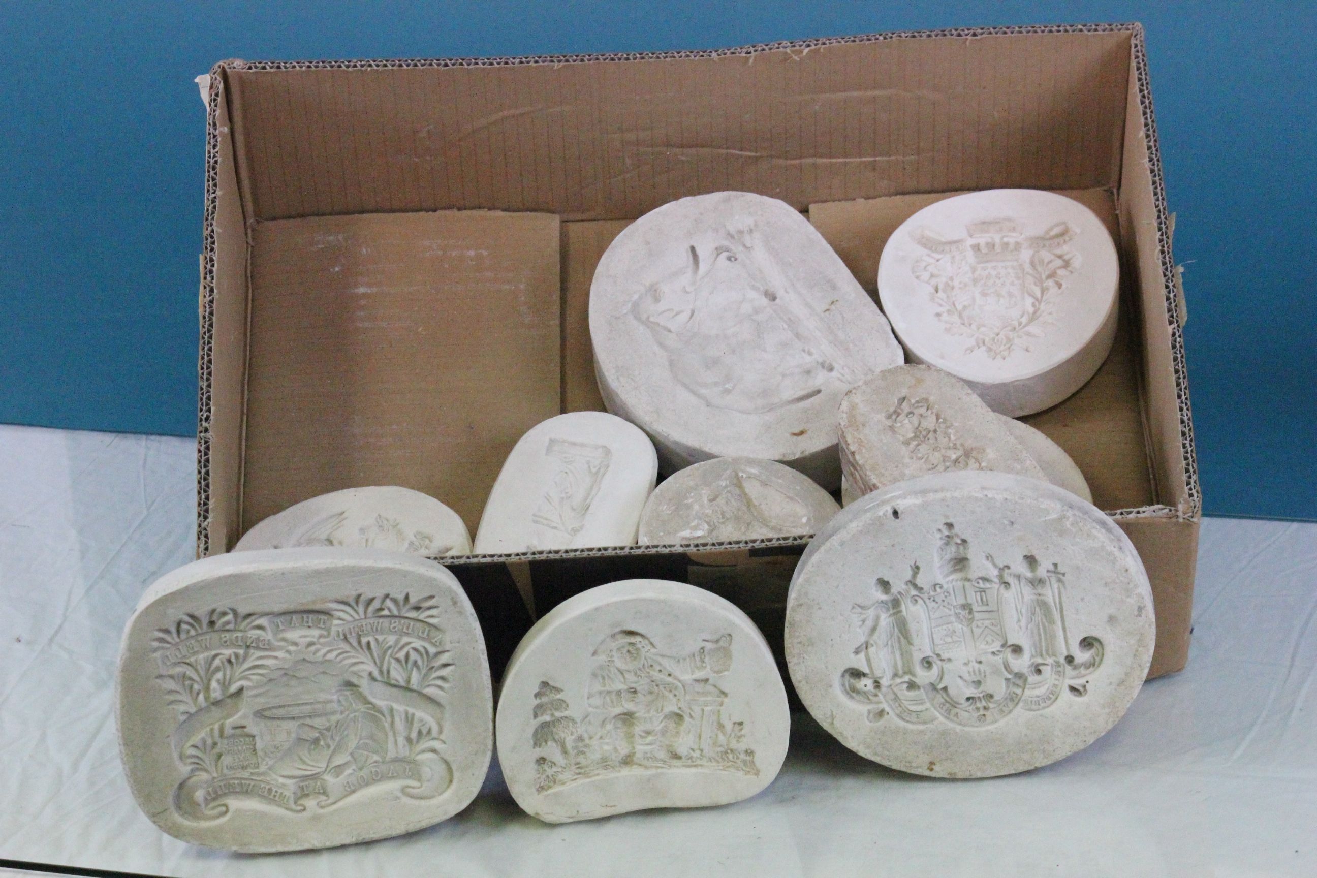 Collection of vintage Plaster Molds