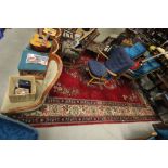 Large Atlantis Red Ground Rug, 368cm x 294cm