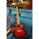 Vintage Synergy electro acoustic guitar (af)