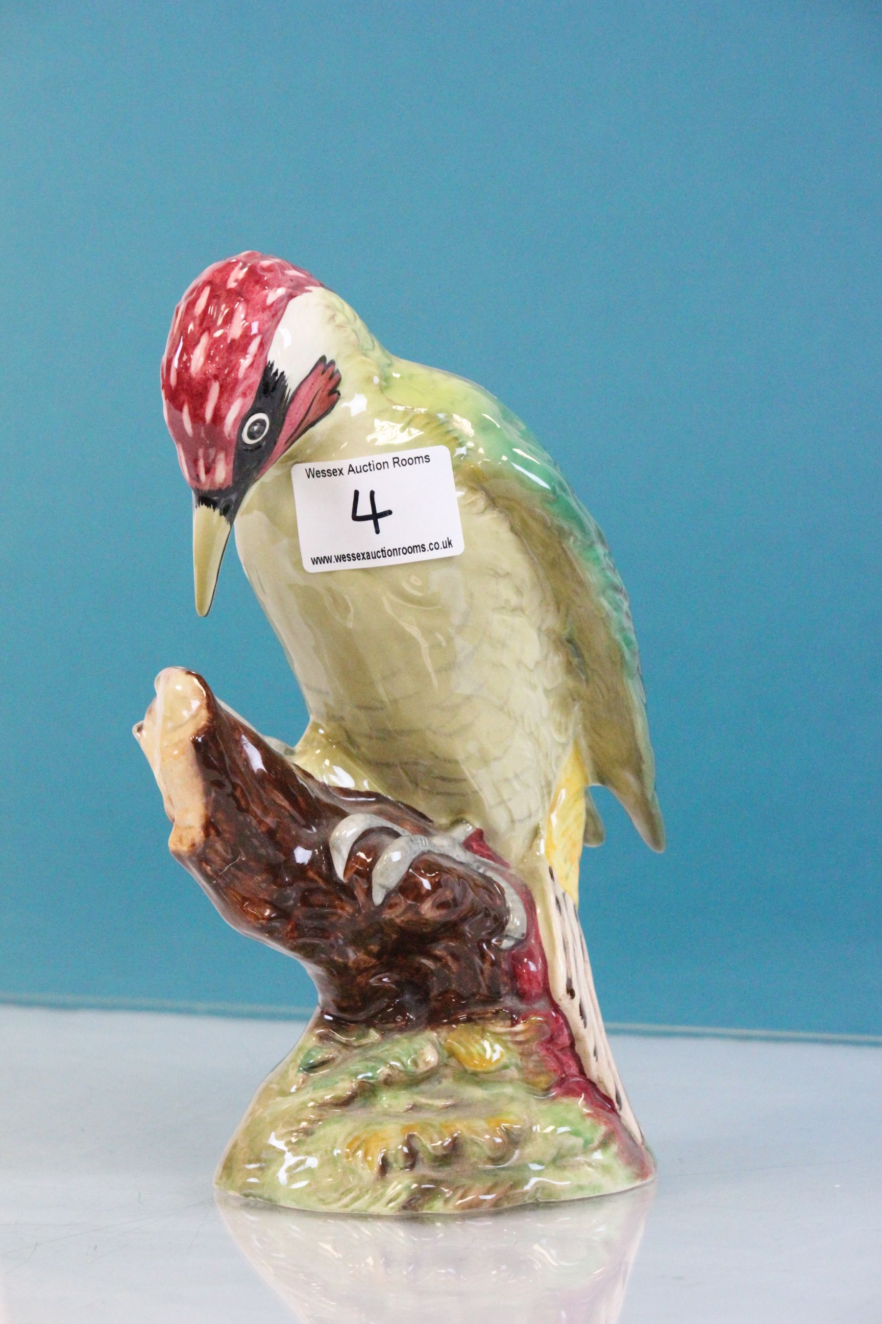 Beswick ceramic model of a Woodpecker 1218