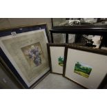 Group of Pictures including After Richard A Henson - Limited Edition Colour Print ' Dreams of Spring