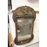 Ornately Framed Mirror with Armour and Axes design