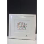 Framed Roald Dahl Quentin Blake Collector's Limited Edition Prints - 495 of each print only