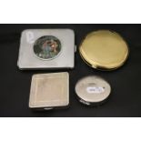 Four vintage compacts