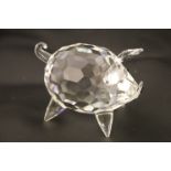 Swarovski Crystal Pig