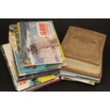 Collection of cigarette & tea cards in albums