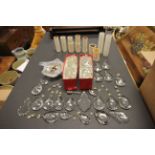 Box of chandelier Crystal drops etc