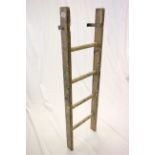 Vintage Wooden Ladder Towel Rail