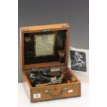 Wooden cased Ebbco Sextant