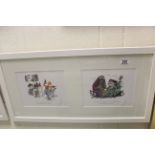 Two framed Roald Dahl Quentin Blake Collector's Limited Edition Prints - 495 of each print only