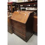 Mid 20th century Georgian Style Bureau