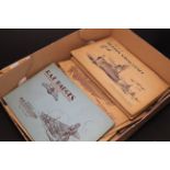 Collection of Cigarette card albums with cards