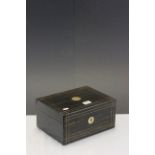 Antique Cormandel Box with Fitted Interior