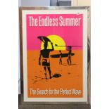 Surfing interest framed art poster "The Endless Summer"