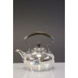 Silver plated Teapot marked "Alpha HB & H" to base