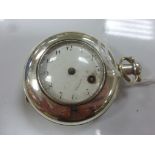 Georgian Silver Pair Cased Pocket Watch, London 1808