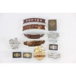 A collection of assorted General Railway badges to include Foreman, Ticket Collector, Inter-City