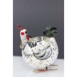 Gallo Rocking Roosters model with hand painted decoration