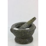 Granite pestle & mortar