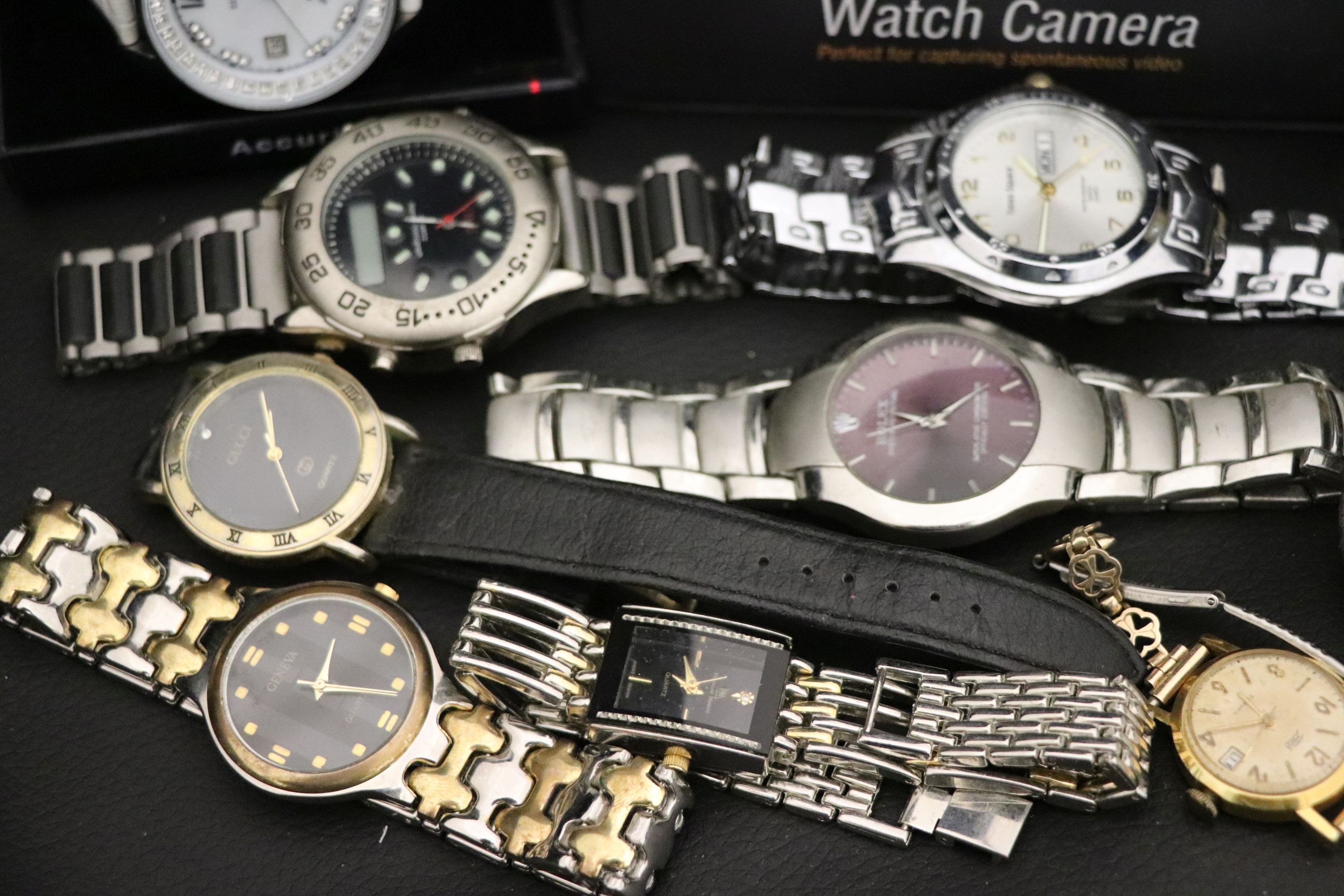 A collection of wristwatches and chrome plated pocket watches to include Ingersoll, Zennox watch - Image 2 of 4