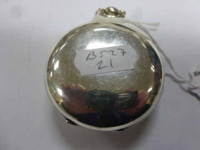 Georgian Silver Pair Cased Pocket Watch, London 1808 - Image 4 of 9