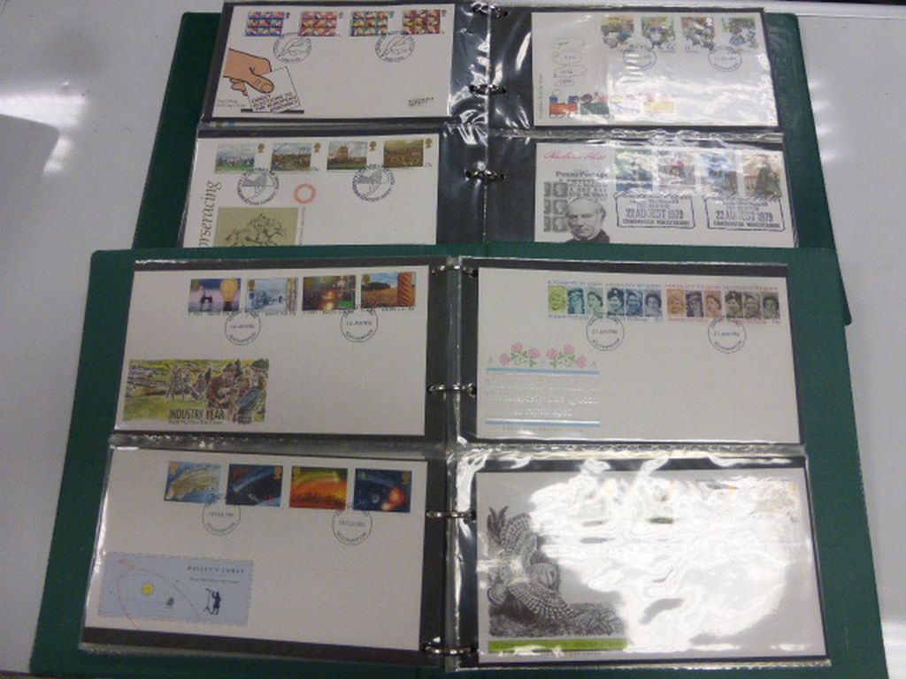 Two Albums of First Day Covers dating from the 1960's including 1969 First Man on the Moon, 1969