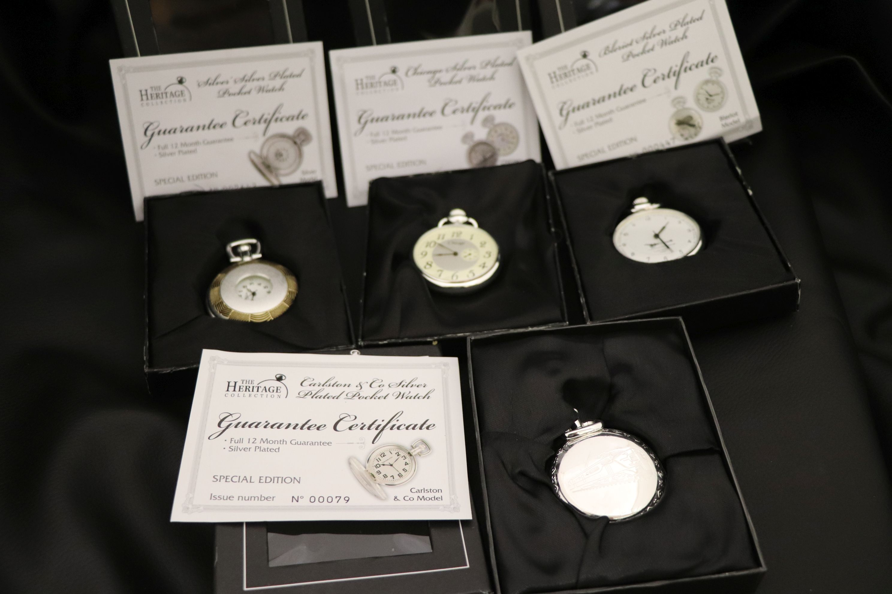 Four Boxed ' The Heritage Collection ' Pocket Watches - Image 6 of 6