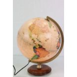 Light Up Globe on Stand