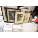 A group of prints and engravings to include The Duke of Wellington ,Benjamin Stillingfleet etc