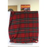 Red Tartan ' The Swando ' All Wool Blanket