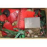 Box of mixed Meccano