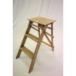 Set of Vintage Pine Folding Dresser Steps